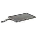 Tablecraft MSP3618 Melamine Serving Paddle w/ Handle - 9 3/4" x 7", Black Slate thumbnail 4