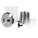 Tablecraft N175 3 1/2 gal Beverage Dispenser w/ Infuser - Plastic Container, Stainless Base thumbnail 5