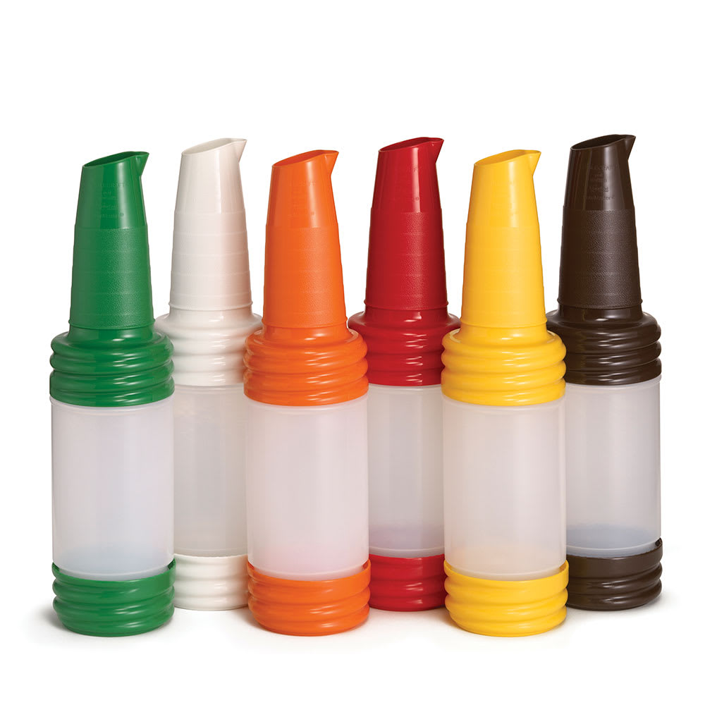 Tablecraft N32VA PourMaster Quart Complete Unit - (2 of Each) Assorted Colors