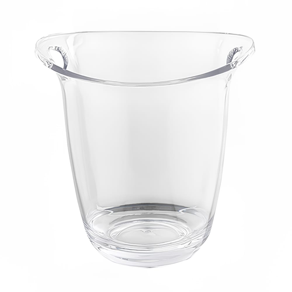 Tablecraft PB5119 88 oz Wine Bucket - SAN Plastic, Clear