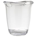 Tablecraft PB5119 88 oz Wine Bucket - SAN Plastic, Clear thumbnail 3