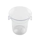 Tablecraft PB5120 8 3/8" Wine Bucket - SAN, Clear thumbnail 2