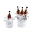 Tablecraft PB5120 8 3/8" Wine Bucket - SAN, Clear thumbnail 6