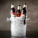 Tablecraft PB5120 8 3/8" Wine Bucket - SAN, Clear thumbnail 7