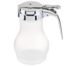 Tablecraft PP410 10 oz Teardrop Dripcut Server - Polypropylene, Chrome Top thumbnail 2