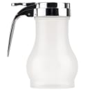 Tablecraft PP410 10 oz Teardrop Dripcut Server - Polypropylene, Chrome Top thumbnail 3