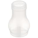 Tablecraft PP410 10 oz Teardrop Dripcut Server - Polypropylene, Chrome Top thumbnail 5