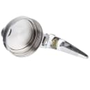 Tablecraft PP410 10 oz Teardrop Dripcut Server - Polypropylene, Chrome Top thumbnail 6