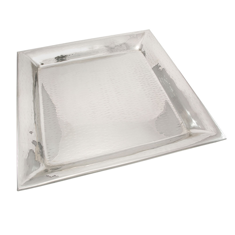 Tablecraft R1616 Remington Collection Tray, 16 in, Square, Stainless Steel