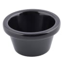 Tablecraft RAM3BK 3 oz Melamine Ramekin, Black thumbnail 2