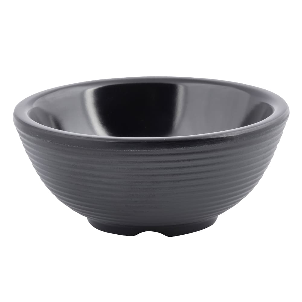 Tablecraft RAM3RBK 3 oz Melamine Ramekin, Black