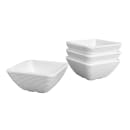 Tablecraft RAMS4W 4 oz Melamine Ramekin, White thumbnail 5