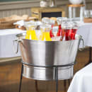 Tablecraft RGC34 34 oz Carafe w/ Silicone Seal - Glass, Clear thumbnail 4