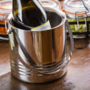 Tablecraft RIB76 1 4/5 qt Ice Bucket - Stainless Steel, Silver thumbnail 5