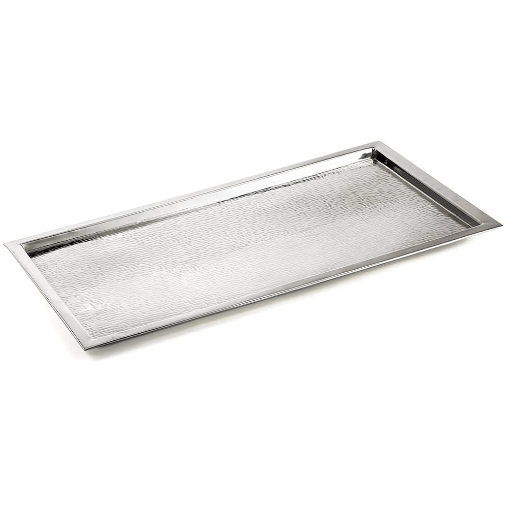Tablecraft RPD2415 Rectangular 18 8 Stainless Steel Tray, 23 1/4 L x 15 W x 1"H
