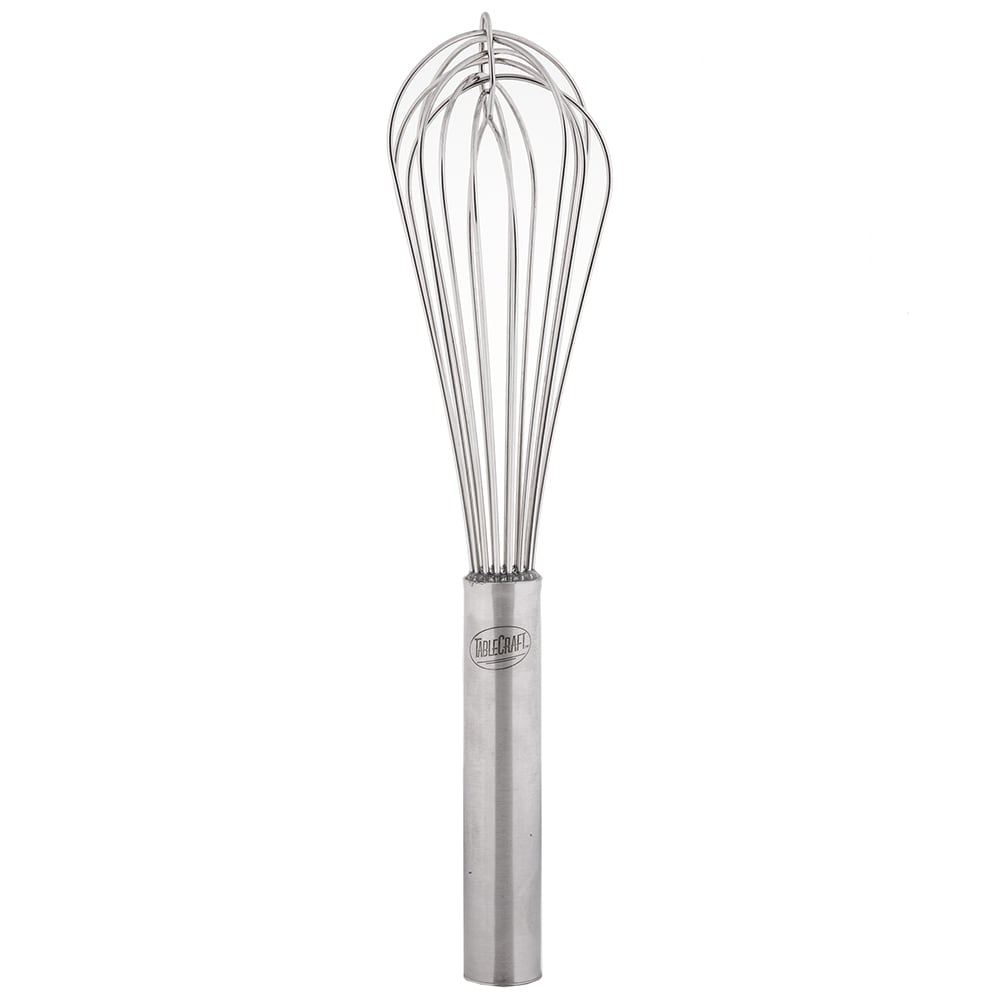 Tablecraft SF12 12" Stainless Steel French Whip w/ Sealed Wires