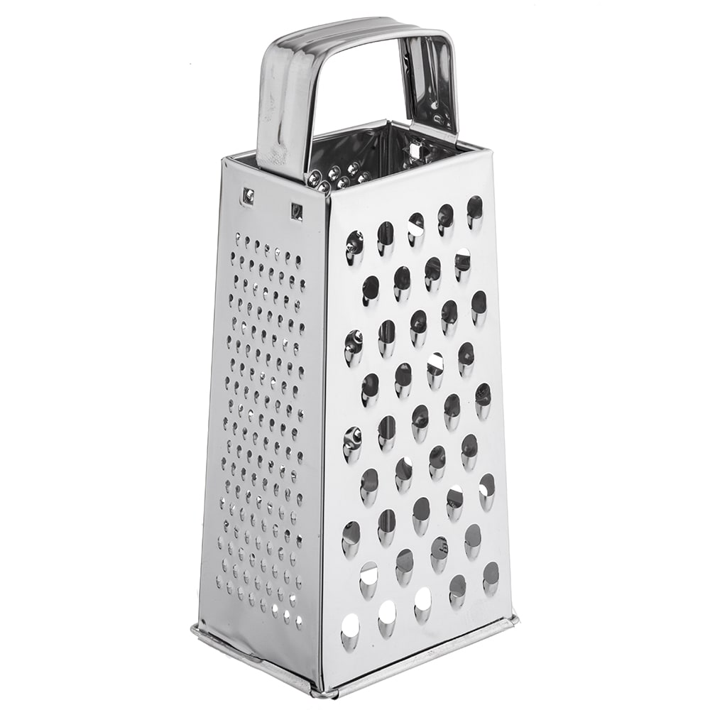 Tablecraft SG200 Stainless Steel Tapered Grater, 3 x 4 x 9"