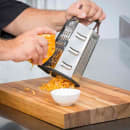 Tablecraft SG204BH 6 Sided Box Grater - 5 1/2" x 4 1/2" x 9 1/4", Stainless thumbnail 3