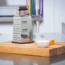 Tablecraft SG204BH 6 Sided Box Grater - 5 1/2" x 4 1/2" x 9 1/4", Stainless thumbnail 4