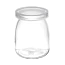 Tablecraft SGJ6 6 oz Single Serve Glass Jar w/ Lid thumbnail 2