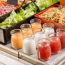 Tablecraft SGJ6 6 oz Single Serve Glass Jar w/ Lid thumbnail 7