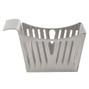 Tablecraft SPB Rectangular Serving Basket w/ Stamped Pinstripes, 5 1/2" x 3 1/4" x 3", Stainless thumbnail 4