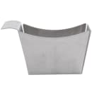 Tablecraft SSB Rectangular Serving Basket, 5 1/2" x 3 1/4" x 3", Stainless thumbnail 2