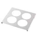 Tablecraft T4 Squeeze Bottle Holder (4) - 6 1/4x7" Stainless thumbnail 2