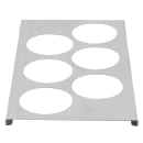 Tablecraft T6 Squeeze Bottle Holder w/ 6 Holes for 1/3 Size Food Pan, Stainless thumbnail 6