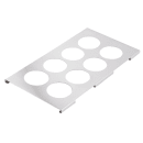 Tablecraft T8 Squeeze Bottle Holder (8) - 12 3/4x7" Stainless thumbnail 4