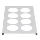 Tablecraft T8 Squeeze Bottle Holder (8) - 12 3/4x7" Stainless thumbnail 5