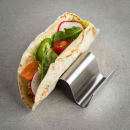 Tablecraft TRS23 Taco Holder - Holds 2 to 3 Tacos, Solid, Stainless thumbnail 4