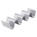 Tablecraft TRS34 Taco Holder - Holds 3 to 4 Tacos, Solid, Stainless thumbnail 2