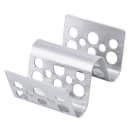 Tablecraft TRSP12 Taco Holder - Holds 1 to 2 Tacos, Solid Pattern, Stainless thumbnail 2