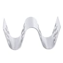 Tablecraft TRSP12 Taco Holder - Holds 1 to 2 Tacos, Solid Pattern, Stainless thumbnail 3