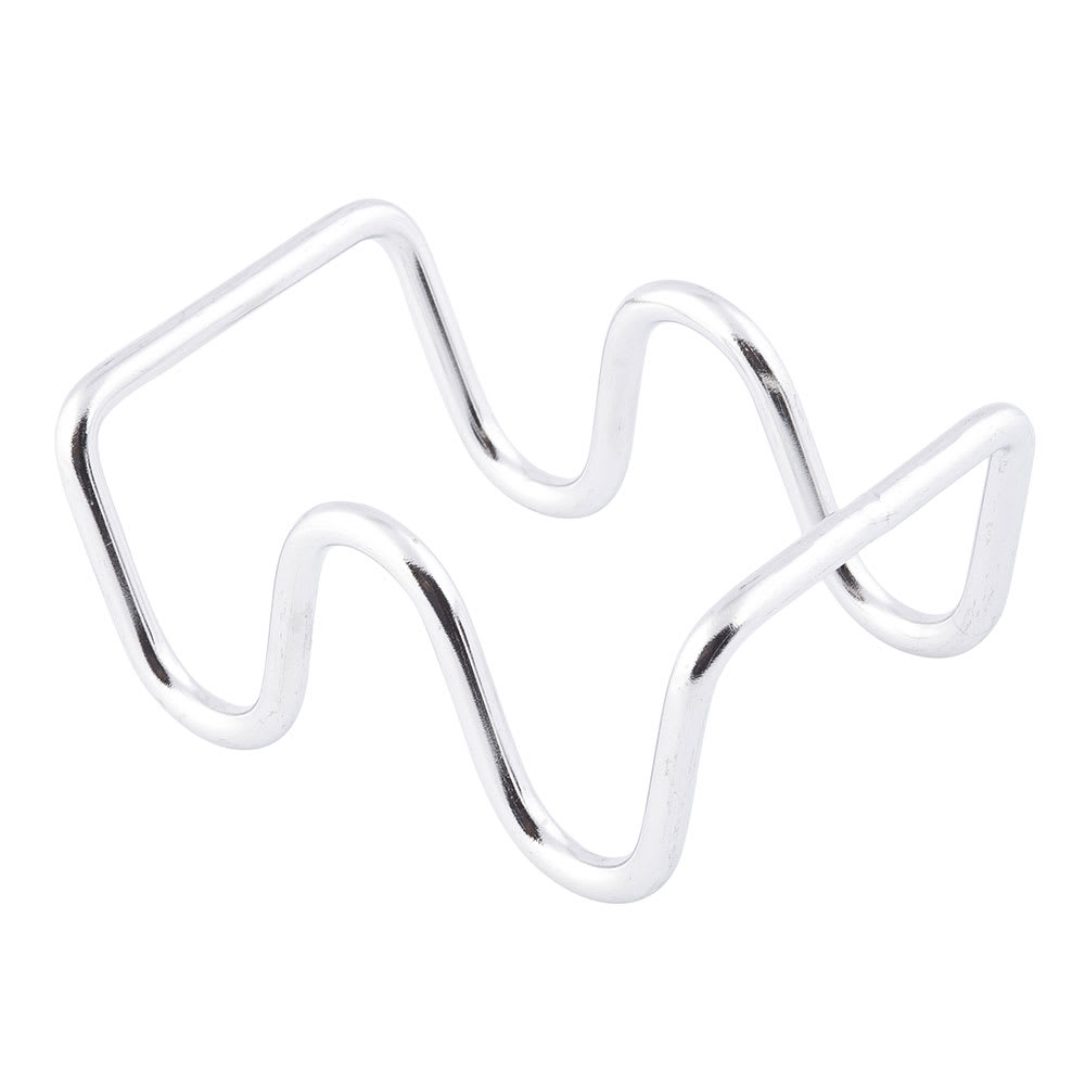 Tablecraft TRW12 Taco Holder - Holds 1 to 2 Tacos, Wire, Stainless