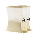 Tablecraft TW33DP 6 gal Beverage Dispenser - Plastic Container, Almond Base thumbnail 3