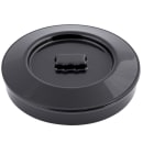 Tablecraft TW771 7 3/4" Round Tortilla Server - Polypropylene, Black thumbnail 3