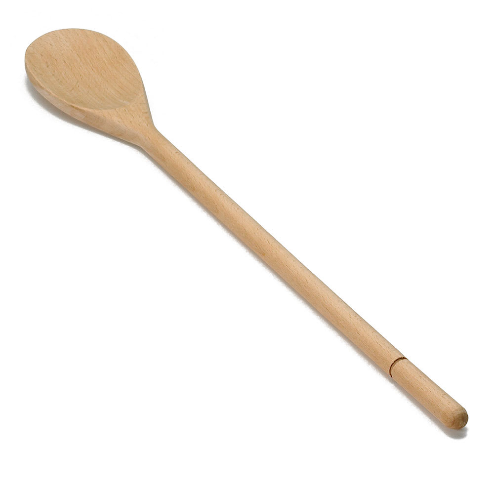 Tablecraft W16 16" Beech Wood Wooden Spoon