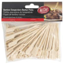 Tablecraft WELLDONE 3 1/2" Bamboo Meat Marker Pick, Well Done thumbnail 4