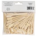 Tablecraft WELLDONE 3 1/2" Bamboo Meat Marker Pick, Well Done thumbnail 5