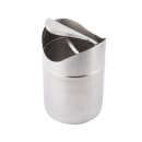 Tablecraft WM1 Round Waste Basket - Metal, Stainless thumbnail 2
