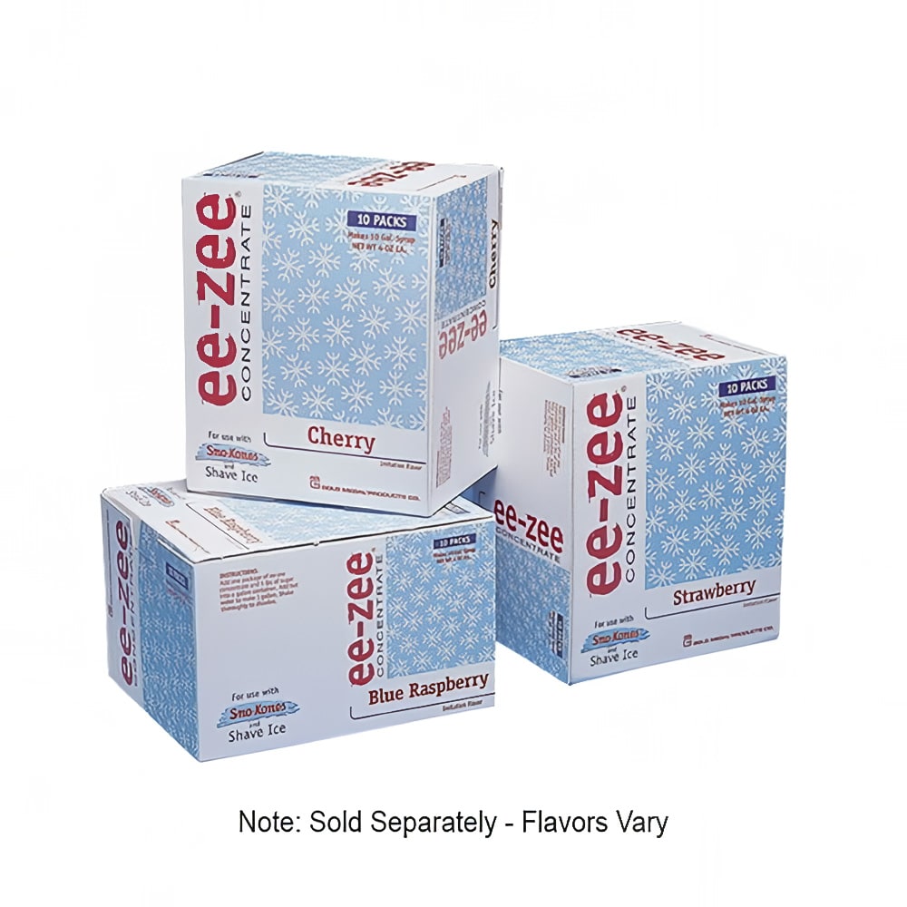 Gold Medal 1017CT Bubble Gum Snow Cone Syrup Pre-Measured Concentrate Pouch, 10/Case