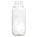 Gold Medal 1104 16 oz Square Slush Flavor Glass Bottles for 1/4 oz Pumps thumbnail 2