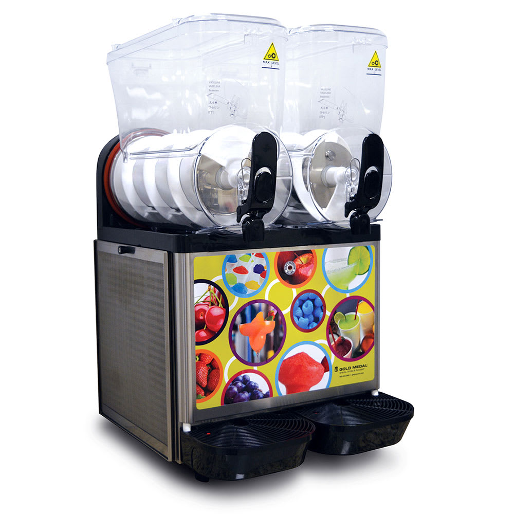 Gold Medal 1111 Frozen Drink Machine w/ (2) 3 7/10 gal Bowls, 17 1/4"W, 115v