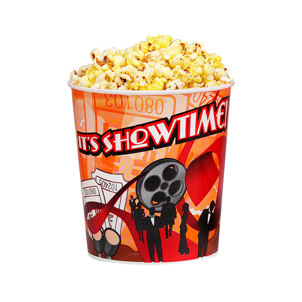Gold Medal 1196T 32 oz Showtime Design Disposable Popcorn Cups
