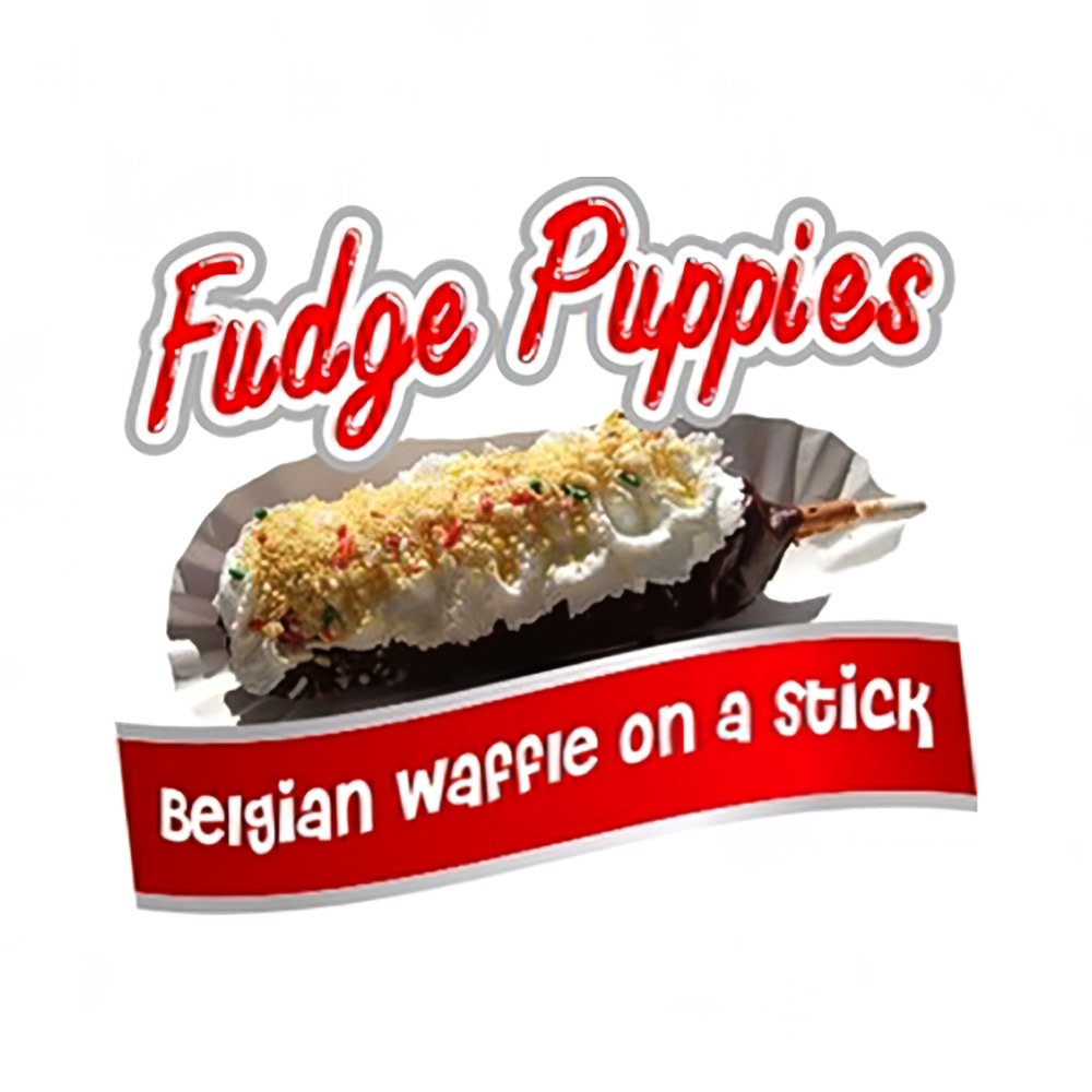 Gold Medal 1991 Fudge Puppie Poster