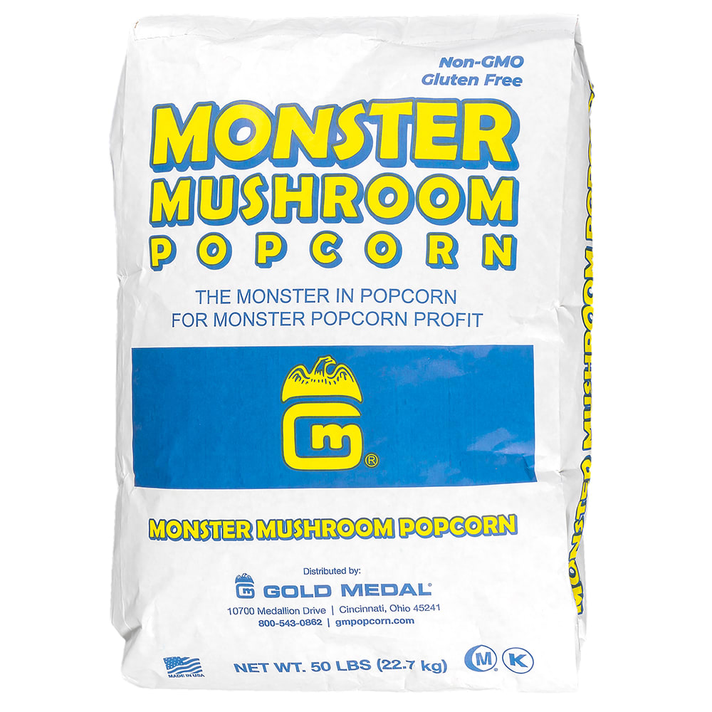 Gold Medal 2031 Monster Mushroom Popcorn, 50 lb Bag