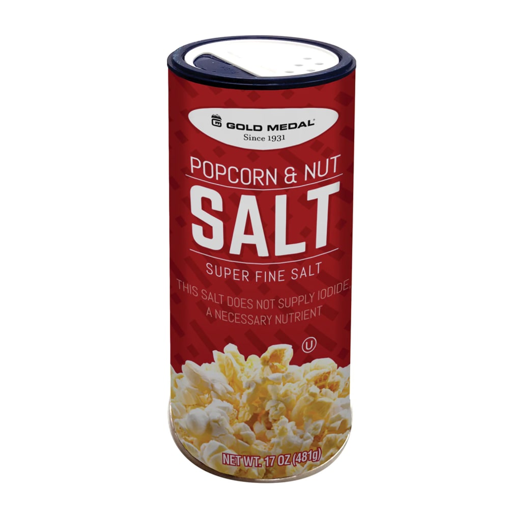 Gold Medal 2070 Popcorn & Nut Salt - Super Fine, Granulated