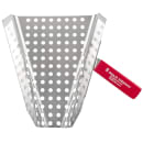 Gold Medal 2108 Jumbo Right Handed Perforated Jet Scoop, Aluminum thumbnail 2